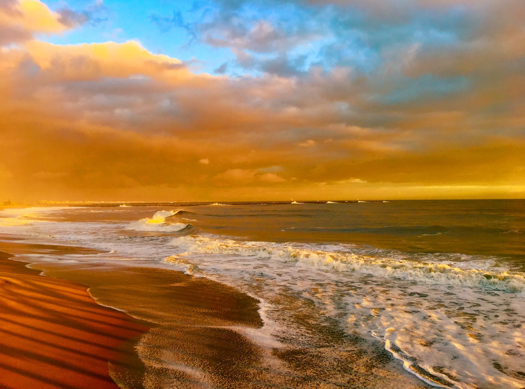 Seal Beach at dusk